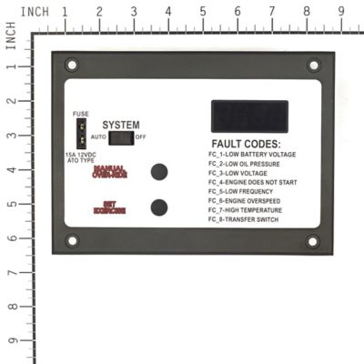 Image showing  Starter Control Panel for Select Briggs & Stratton Models