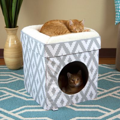Image showing  19.25 in. Folding Cat Bed