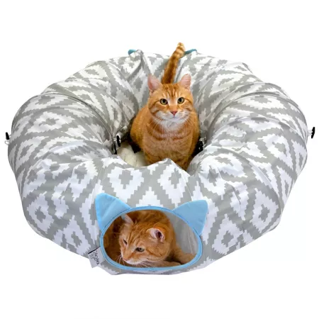 Kitty City 39" Long Cat Tunnel Bed Cat Tunnels