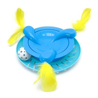 Kitty City Ball Track Spinner Cat Toy
