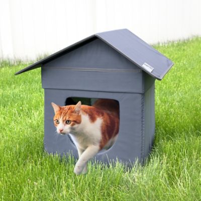Image showing 6 th Kitty City Outdoor Fabric Cat House