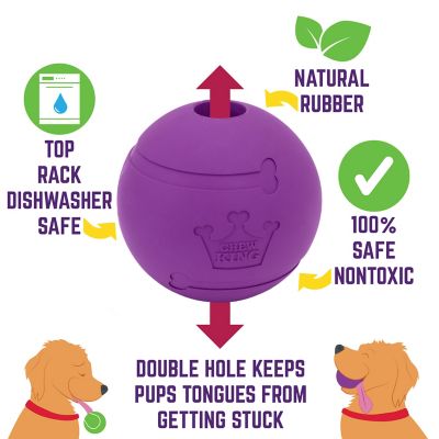 Image showing  Rubber Ball Dog Toys, 2-Pack