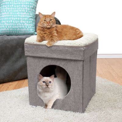 Image showing  19.25 in. Folding Cat Bed