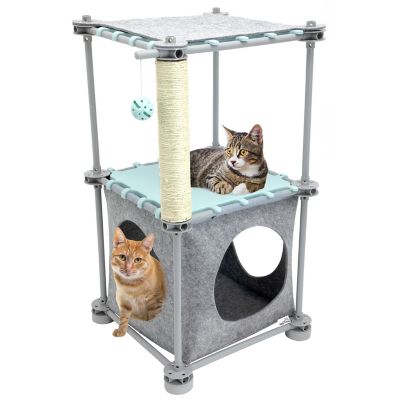 Kitty City 32.75 in. 2.0 Cat Tower