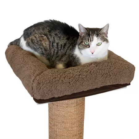 Kitty City 4" Cat Perch Cushion Platform Cat Trees & Condos