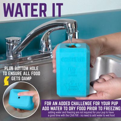 Image showing 5 th Chew King Chill Fill Dog Toy, Large