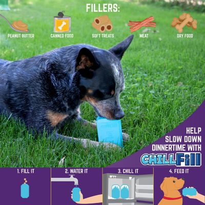 Image showing 8 th Chew King Chill Fill Dog Toy, Large