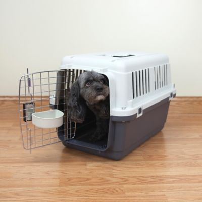 SportPet 1-Door Small Plastic Dog Kennel, 16 in. x 16 in. x 2 ft.