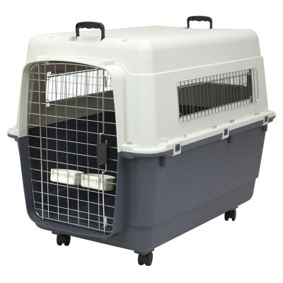 Sportpet Designs Travel Cat Carrier Front Door Plastic Collapsible, Large