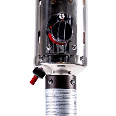 Image showing  Standing Propane Patio Heater, 10 sq. ft., 47,000 BTU, Mocha