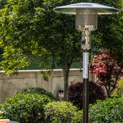 Image showing 5 th Legacy Heating Standing Propane Patio Heater, 10 sq. ft., 47,000 BTU, Mocha