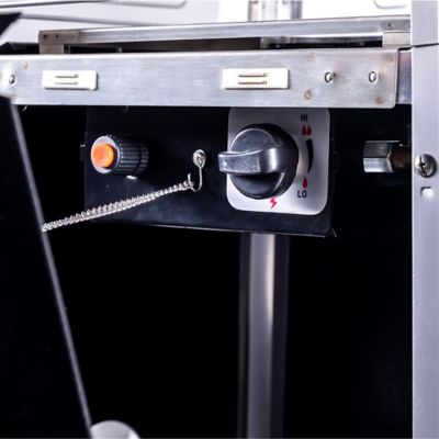 Image showing  Outdoor Flame Propane Patio Heater, 10 sq. ft., 40,000 BTU, Hammered Black