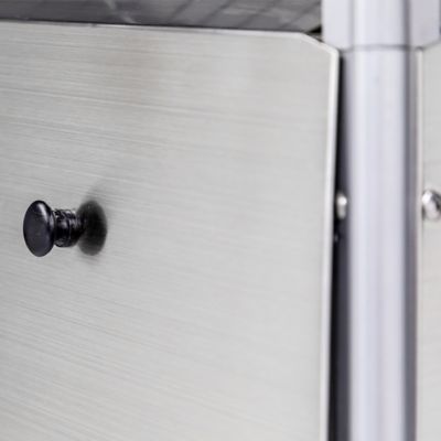 Image showing  40,000 BTU Outdoor Flame Heater, Stainless Steel