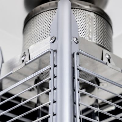 Image showing 6 th Legacy Heating 40,000 BTU Outdoor Flame Heater, Stainless Steel