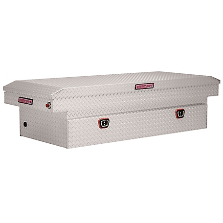 Weather Guard 72 in. Silver Aluminum Extra Wide Standard Profile Crossover Truck Tool Box