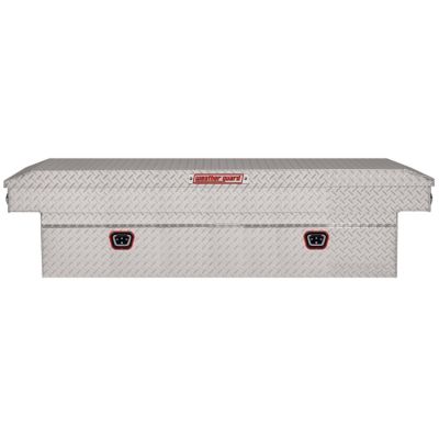 Image showing  15.5 cu. ft. Aluminum Extra Wide Standard Profile Crossover Truck Tool Box for Full Size Trucks, 72 in. x 27.5 in.