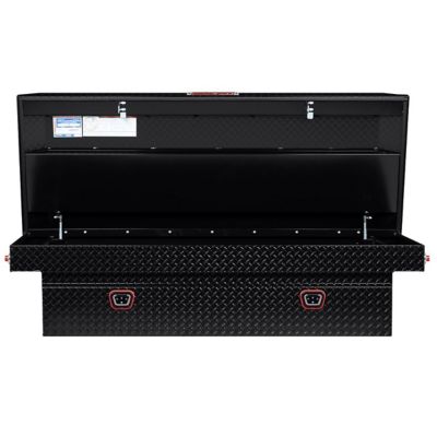 Image showing  15.5 cu. ft. Aluminum Extra Wide Standard Profile Crossover Truck Tool Box for Full Size Trucks, 72 in. x 27.5 in.
