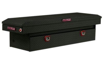Weather Guard 72in. Textured Matte Black Aluminum Standard Profile Crossover Truck Tool Box
