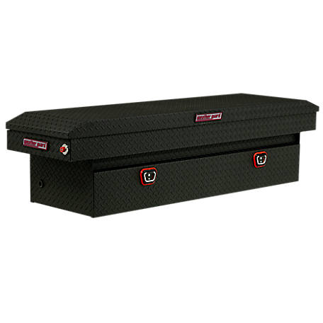 Weather Guard 72in. Textured Matte Black Aluminum Standard Profile Crossover Truck Tool Box