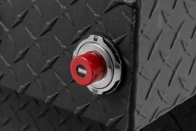 Image showing 5 th Weather Guard 10.5 cu. ft. Aluminum Standard Profile Crossover Truck Tool Box for Full Size Trucks, 72 x 20.5in.