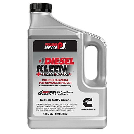 Power Service Diesel Kleen + Cetane Boost Cleaner, 64 oz.