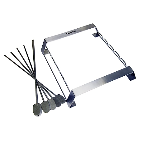 Dyna-Glo 6 pc. Skewer and Rack Set