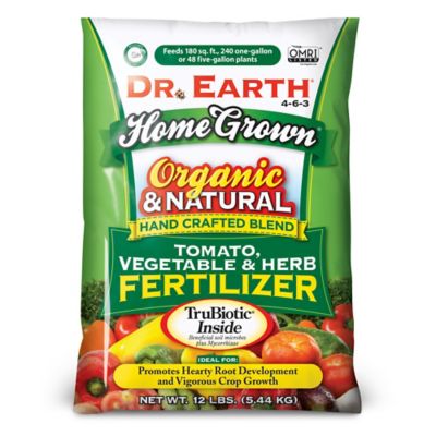 Dr. Earth 12 lb. 180 sq. ft. Home Grown Tomato, Vegetable and Herb Fertilizer