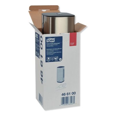 Image showing 5 th Tork Image Design Foam Skincare Automatic Dispenser, Stainless Steel, 1 L