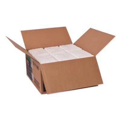 Image showing  Heavy-Duty Cleaning Cloths, White, 50/Pack, 6-Pack