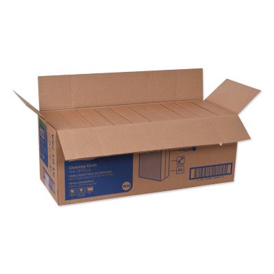 Image showing  Heavy-Duty Cleaning Cloths, White, 80/Box, 5-Pack