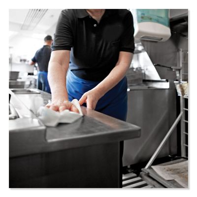 Image showing 5 th Tork Multi-Purpose Paper Wipers, 9.25 in. x 16.25 in., White, 100 ct., 8-Pack