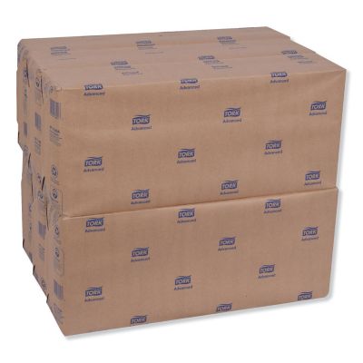 Image showing 7 th Tork Advanced 1/8-Fold 3-Ply Dinner Napkins, 17 in. x 16.125 in., White, 1,740 pc.