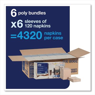 Image showing  Xpressnap Fit Interfold 2-Ply Dispenser Napkins, 6.5 in. x 8.39 in., Natural, 4,320 pc.