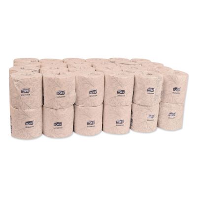 Image showing 7 th Tork Universal Bath Tissue Rolls, Septic Safe, 2-Ply, White, 500 Sheets/Roll, 48 Rolls/Carton