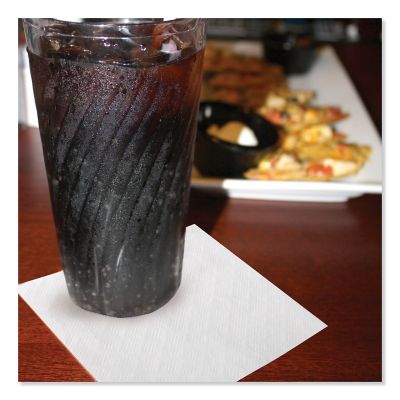 Image showing 6 th Tork Universal 1/4-Fold 1-Ply Beverage Napkins, 9.125 in. x 9.125 in., White, 4,000 pc.