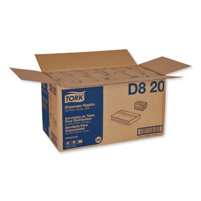 Image showing  Advanced Soft Minifold 1-Ply Dispenser Napkins, 13 in. x 12 in., White, 6,000 pc.