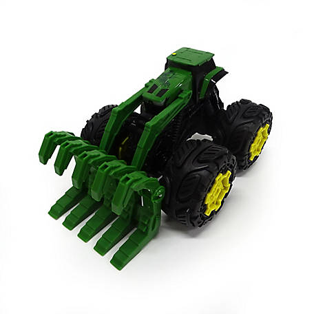 Green Toy Tracteur 1 M Tracteur motif ruban gros-grain JD Green Farm clips cheveux 