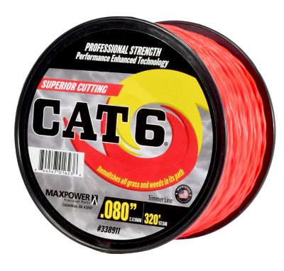 Image showing  0.08 in. x 320 ft. CAT6 Twisted Trimmer Line