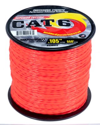 MaxPower CAT6 Twisted Trimmer Line, 0.105 in. x 550 ft.