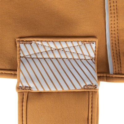 Image showing 5 th Carhartt Quick Duck Fleece-Lined Dog Jacket, Brown