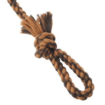 Image showing  Rubber Ball Dog Rope Pull Toy