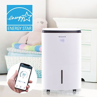 Honeywell 70 pt. Smart Wi-Fi Energy Star Dehumidifier for Basements/Large Rooms, 4,000 sq. ft.