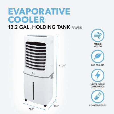 Image showing  13.2 gal. 560 CFM Portable Evaporative Cooler, 500 sq. ft.