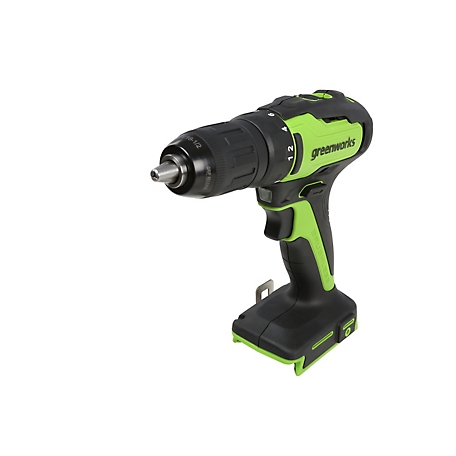 Greenworks 24V Cordless Brushless 1/2 in. Compact Drill/Driver (Tool Only)