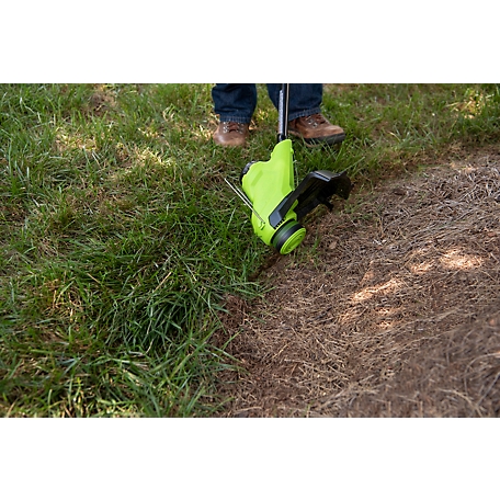 Greenworks 24V 12 Cordless TorqDrive String Trimmer, 2.0Ah USB Battery and Charger Included