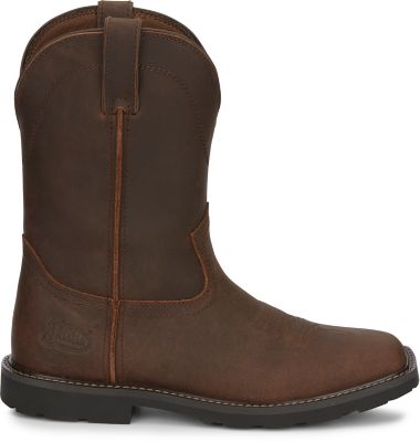 Image showing  Men's Soft Toe Water Buffalo Boots, Chocolate