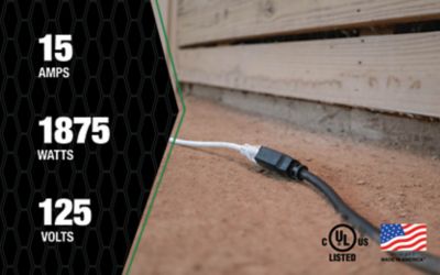 Image showing  25 ft. Outdoor AgriPro 14/3 SJTOW Farm/Workshop Extension Cord