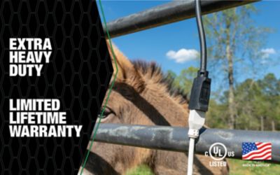 Image showing 6 th Southwire 25 ft. Outdoor AgriPro 10/3 SJTOW Farm/Workshop Extension Cord