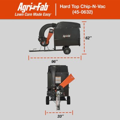 Image showing  2 in. Diameter 208cc Gas Chip-N-Vac Lawn Vacuum