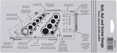 Image showing  Bolt, Nut and Screw Gauges